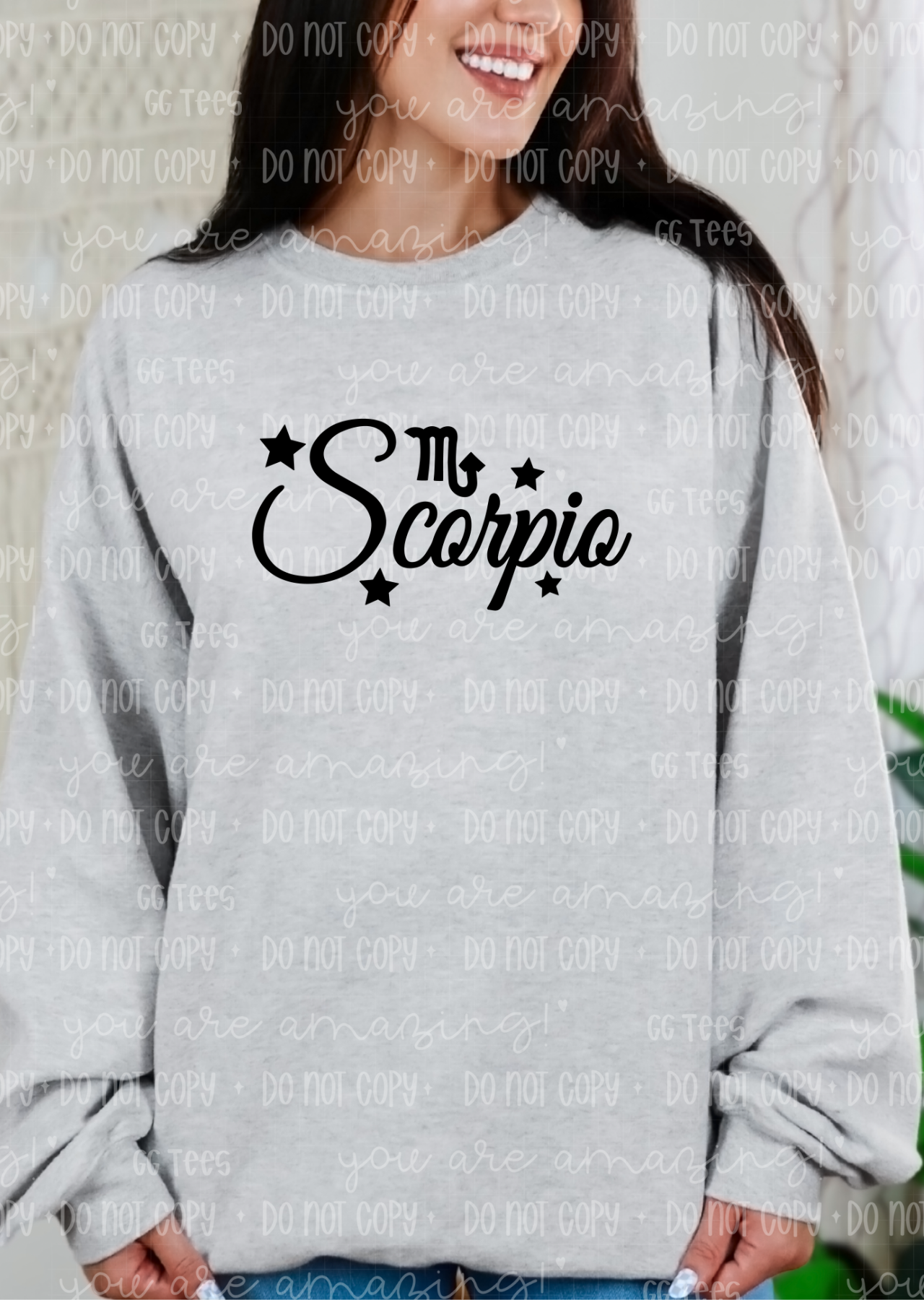 Scorpio Zodiac Sign Tee